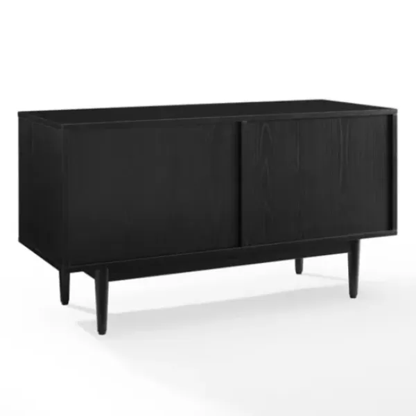 Console Tables-Kirkland's Home Black Modern Wood Console Table, 40 In.