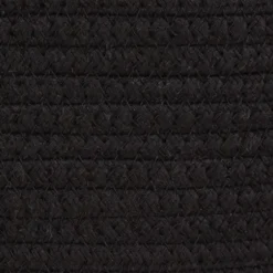 Baskets & Boxes-Kirkland's Home Black Pet Bin Pom Pom Storage Basket Black/White