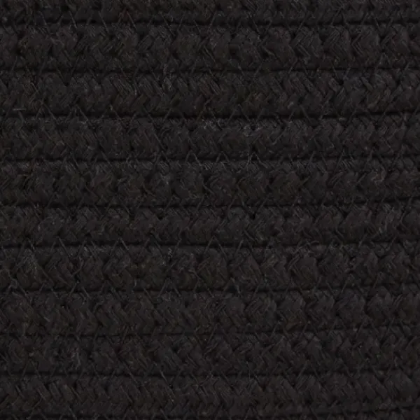 Baskets & Boxes-Kirkland's Home Black Pet Bin Pom Pom Storage Basket Black/White