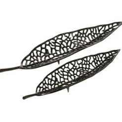 Fireplace Accessories-Kirkland's Home Black Scroll And Medallion Metal Fireplace Screen