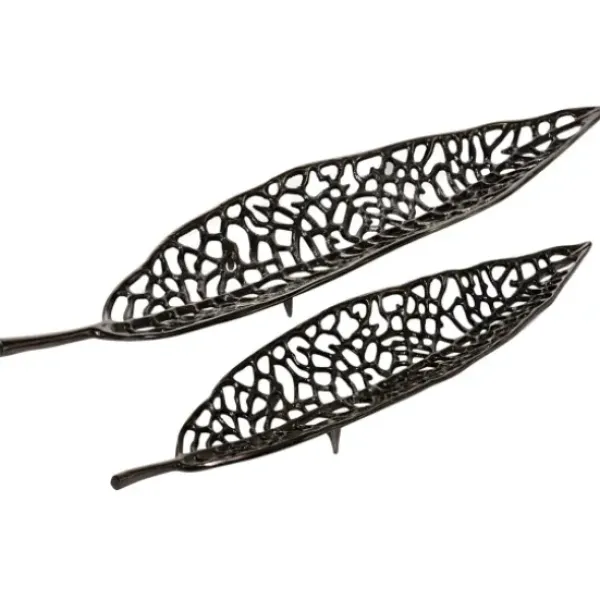 Fireplace Accessories-Kirkland's Home Black Scroll And Medallion Metal Fireplace Screen
