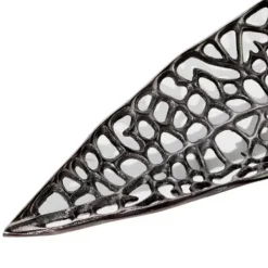 Fireplace Accessories-Kirkland's Home Black Scroll And Medallion Metal Fireplace Screen