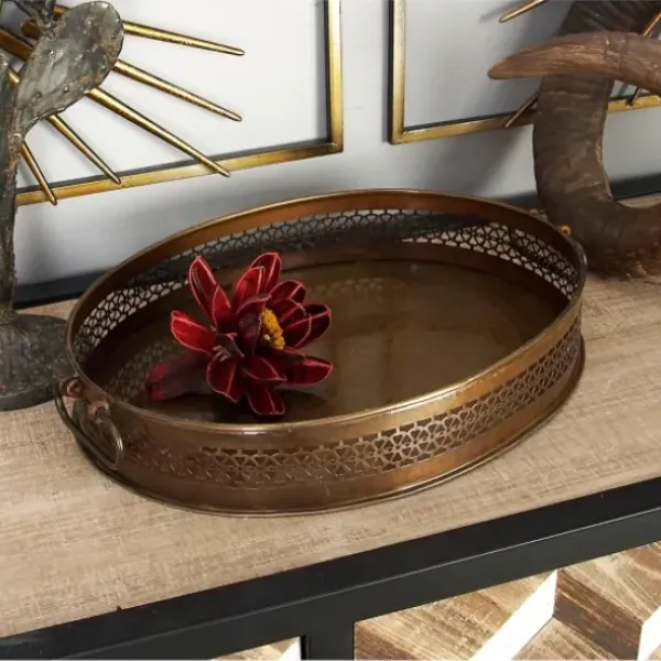 Fireplace Accessories-Kirkland's Home Black Scroll Work Metal Fireplace Screen