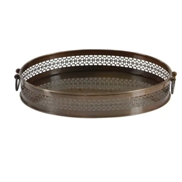 Fireplace Accessories-Kirkland's Home Black Scroll Work Metal Fireplace Screen