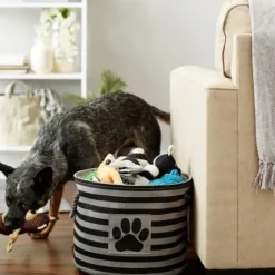 Baskets & Boxes-Kirkland's Home Black Sea Grass Baskets, Set Of 3 Black/Tan