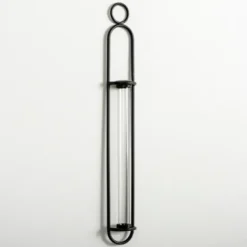 Wall Storage-Kirkland's Home Black Singular Glass Wall Budvase