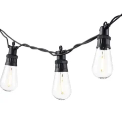 Decorative Accents-Kirkland's Home Black Strand Remote Controlled String Lights