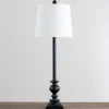 Buffet Lamps-Kirkland's Home Black Strickland Buffet Lamp White