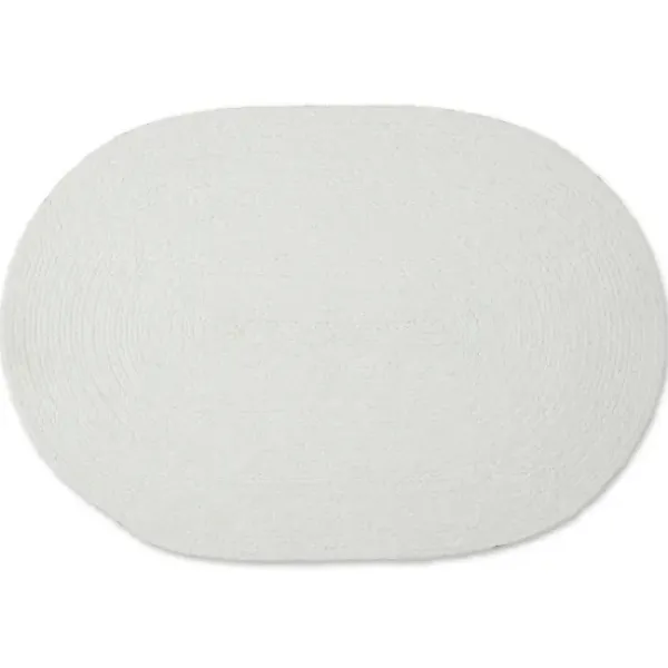 Kitchen & Floor Mats-Kirkland's Home Black Striped Heart Pet Bowl Mat Black/White