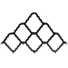 Hooks-Kirkland's Home Black Wood Trellis Wall Hooks