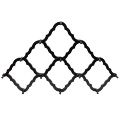 Hooks-Kirkland's Home Black Wood Trellis Wall Hooks
