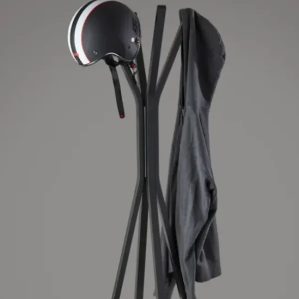 Entryway Furniture-Kirkland's Home Black Wooden Tripod Leg Coat Rack