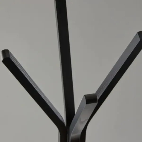 Entryway Furniture-Kirkland's Home Black Wooden Tripod Leg Coat Rack
