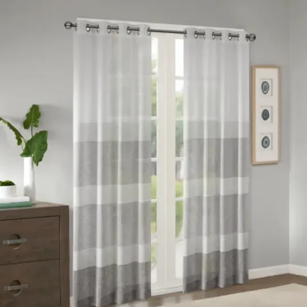Curtains & Drapes-Kirkland's Home Blackout Curtains, 84 In. White