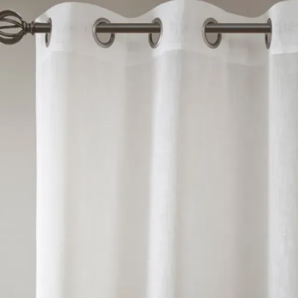 Curtains & Drapes-Kirkland's Home Blackout Curtains, 84 In. White