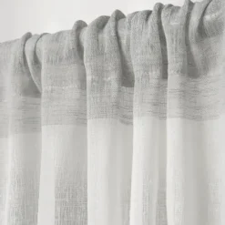 Curtains & Drapes-Kirkland's Home Blackout Curtains, 84 In. Gray