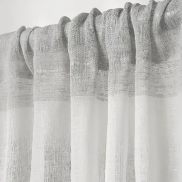 Curtains & Drapes-Kirkland's Home Blackout Curtains, 84 In. Gray