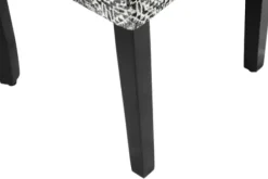 Dining Chairs-Kirkland's Home Blair Chinle Velvet Dining Chairs, Set Of 2 Black/White