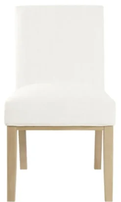 Dining Chairs-Kirkland's Home Blair Stain Proof Dining Chair White