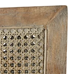 Accent Chairs-Kirkland's Home Blake Cane Back Accent Chair Tan
