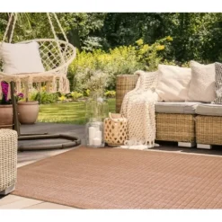 Outdoor Rugs-Kirkland's Home Blake Gray Cube Indoor/Outdoor Runner, 1X7 Gray/White