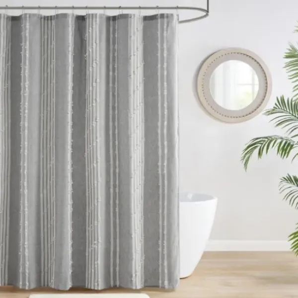 Outdoor Rugs-Kirkland's Home Blake Gray Cube Indoor/Outdoor Area Rug, 7X9 Gray/White