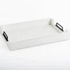 Decorative Trays-Kirkland's Home Blessed Natural Wood Tray With Handles Brown
