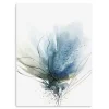 Canvas Art-Kirkland's Home Blooming Flower Ii Medium Canvas Art Print Blue