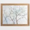 Framed Art-Kirkland's Home Blue And Gold Treetops Framed Art Print Blue/White/Gold