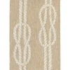 Outdoor Rugs-Kirkland's Home Blue And Ivory Flowers Outdoor Area Rug, 3X5 Blue/Ivory