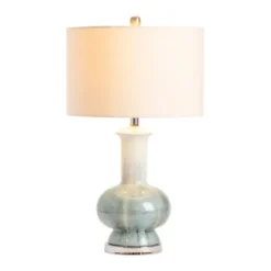 Table Lamps-Kirkland's Home Blue And Ombre Ceramic Table Lamp White