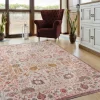Outdoor Rugs-Kirkland's Home Blue Auckland Tile Outdoor Area Rug, 6X9 Blue/White
