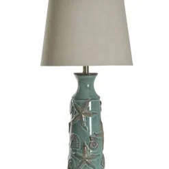 Table Lamps-Kirkland's Home Blue Bay Nautical Ceramic Table Lamp Tan
