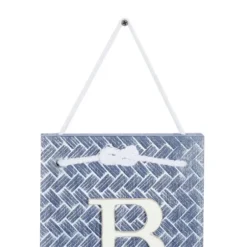 Wall Quotes & Signs-Kirkland's Home Blue Beach Starfish Wall Sign Blue/White