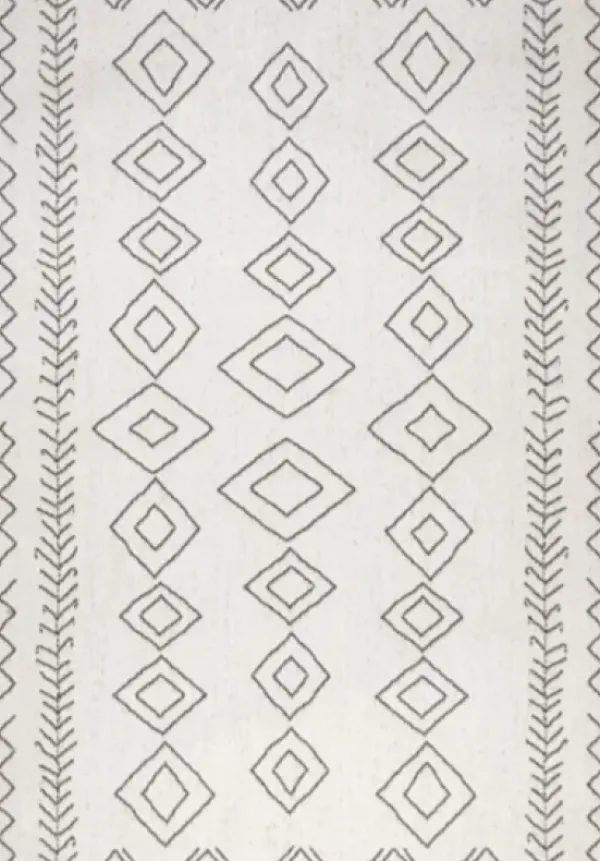 Outdoor Rugs-Kirkland's Home Blue Cabana Stripe Indoor/Outdoor Runner, 2X8 Blue/Ivory