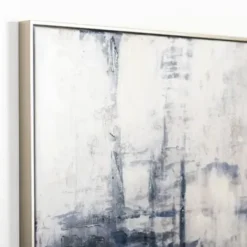 Canvas Art-Kirkland's Home Blue Era Abstract I Framed Canvas Art Print Blue/Gray