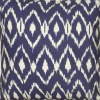 Pillows-Kirkland's Home Blue Fractured Ikat Pillow Blue/Tan
