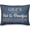 Pillows-Kirkland's Home Blue Gigi'S Bed And Breakfast Accent Pillow Blue/White