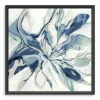 Canvas Art-Kirkland's Home Blue Halcyon Framed Canvas Art Print Blue/White