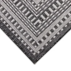 Outdoor Rugs-Kirkland's Home Blue Malibu Palms Outdoor Area Rug, 7X9 Blue/Gray