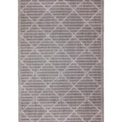 Outdoor Rugs-Kirkland's Home Blue Malibu Stripes Outdoor Area Rug, 7X10 Blue/Gray