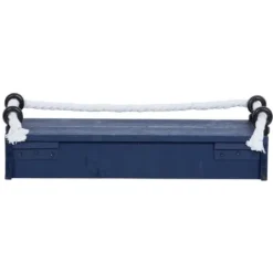 Shelves-Kirkland's Home Blue Nautical 3-Pc. Wood Shelves