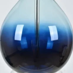 Table Lamps-Kirkland's Home Blue Ombre Teardrop Glass Table Lamp White