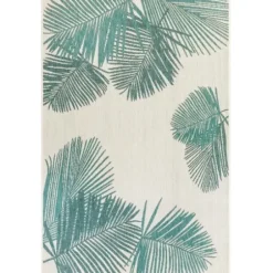 Outdoor Rugs-Kirkland's Home Blue Pineapple Indoor/Outdoor Area Rug, 4X6 Blue/White