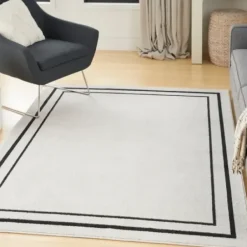 Outdoor Rugs-Kirkland's Home Blue Shades Striped Indoor/Outdoor Area Rug, 7X9 Blue/White