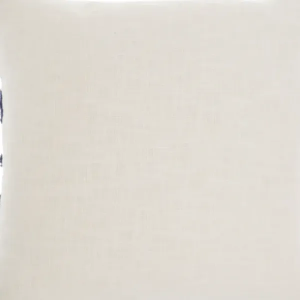Pillows-Kirkland's Home Blue Tufted Xoxo Cotton Throw Pillow White/Blue