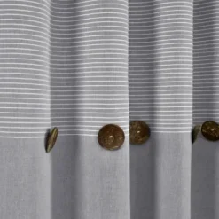 Curtains & Drapes-Kirkland's Home Blue Weeping Flower Curtain Panel Set, 95 In. Blue/Gray/White