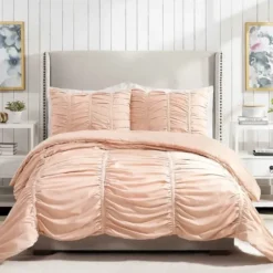 Comforters-Kirkland's Home Blush Emily 2-Pc. Twin/Twin Xl Comforter Set Pink