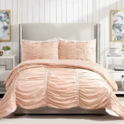 Comforters-Kirkland's Home Blush Emily 2-Pc. Twin/Twin Xl Comforter Set Pink