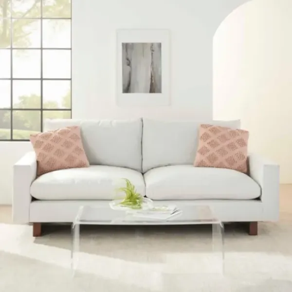 Pillows-Kirkland's Home Blush Knotted Diamond Throw Pillows, Set Of 2 Pink